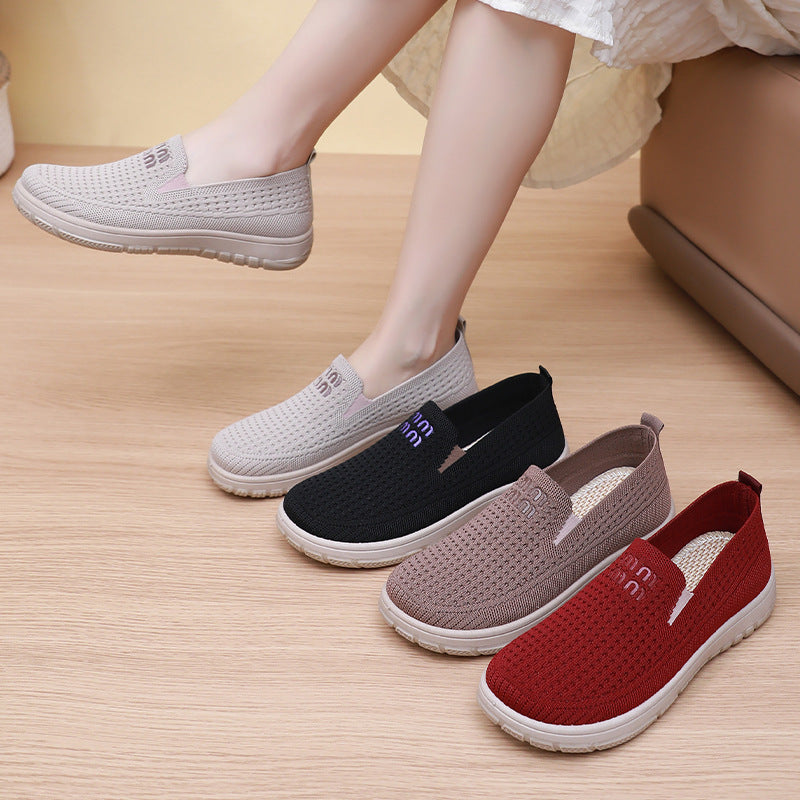 Damen Atmungsaktive Slip-On Sneakers EB