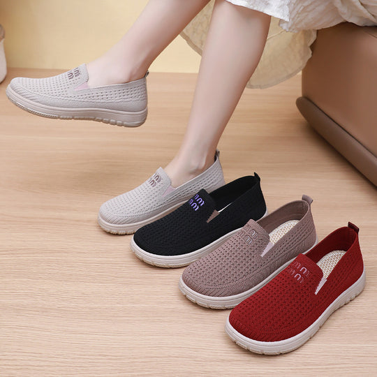 Damen Atmungsaktive Slip-On Sneakers EB