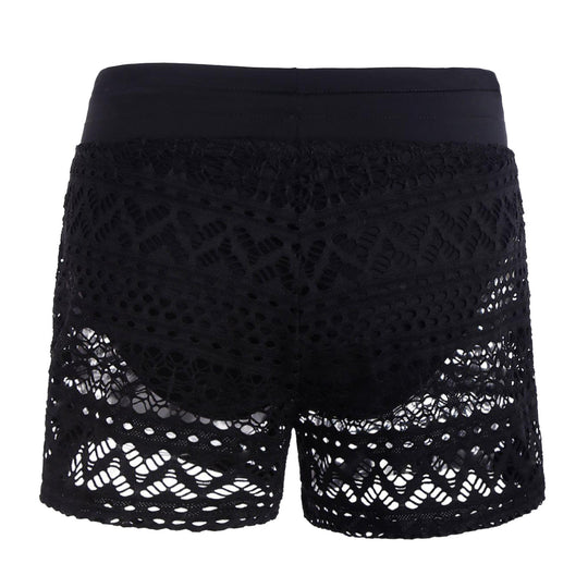 Damen stylish kurze Lace-Shorts EB