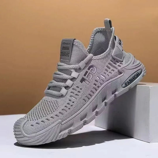 Damen Leichte Mesh-Sneaker mit dämpfender Laufsohle und modernem Design EB
