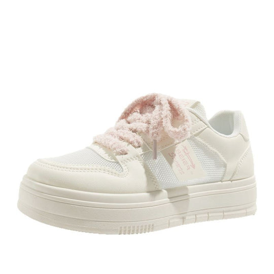 Damen Atmungsaktive Freizeitsneaker mit weichem Innenfutter und innovativen Schnürsenkeln EB