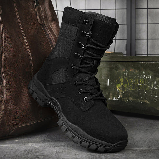 Herren robuste Einsatzstiefel mit hochfestem Obermaterial und rutschfester Sohle EB