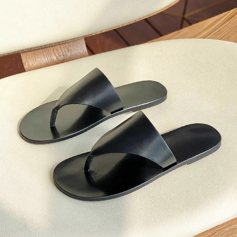 Damen Zehentrenner mit minimalistischer Silhouette und komfortablem Fußbett EB