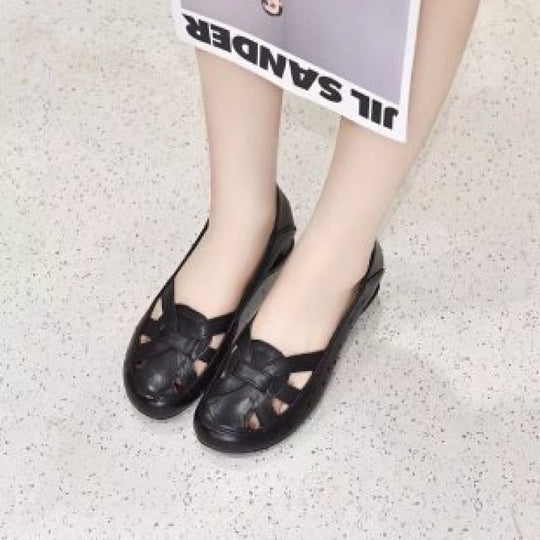 Damen Elegante Halbschuhe mit dekorativen Cut-Outs und komfortabler Dämpfung EB