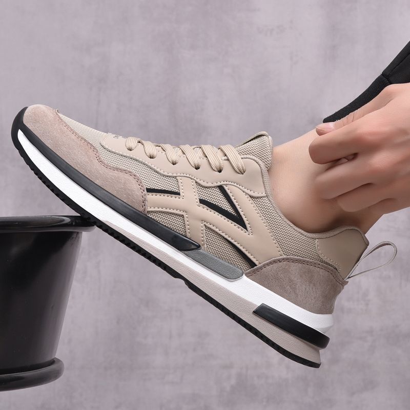Herren Sportliche Sneakers mit stoßdämpfendem Design und atmungsaktivem Obermaterial EB