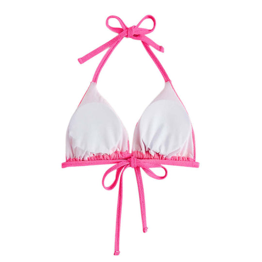 Damen Triangel-Bikini-Oberteil mit verstellbaren Trägern EB