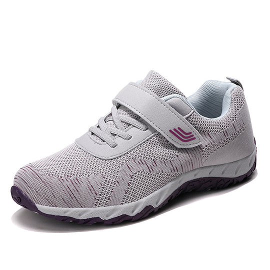 Damen Sportliche Freizeitschuhe mit verstellbarem Klettverschluss und rutschfester Sohle EB
