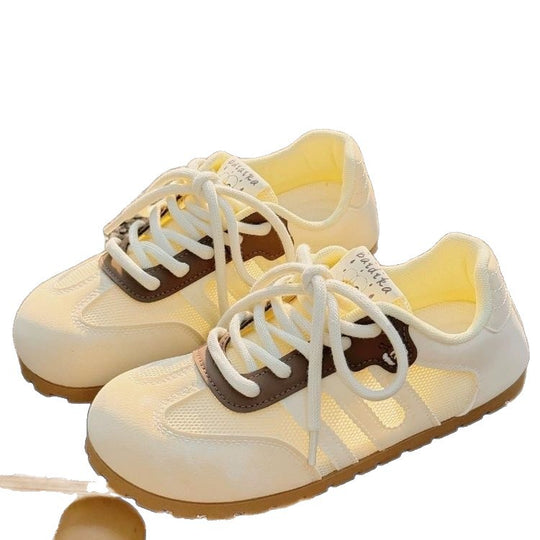 Damen Sportliche Freizeit-Sneaker mit atmungsaktiver Mesh-Oberfläche und bequemer Dämpfung EB