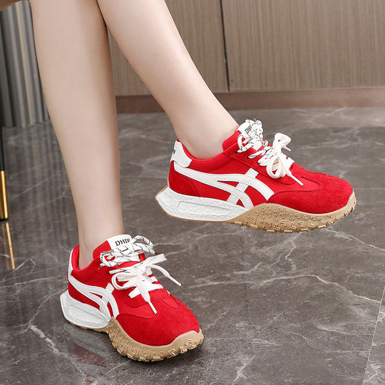 Damen Sportliche Sneakers mit modernem Design und dämpfendem Sohlenprofil EB