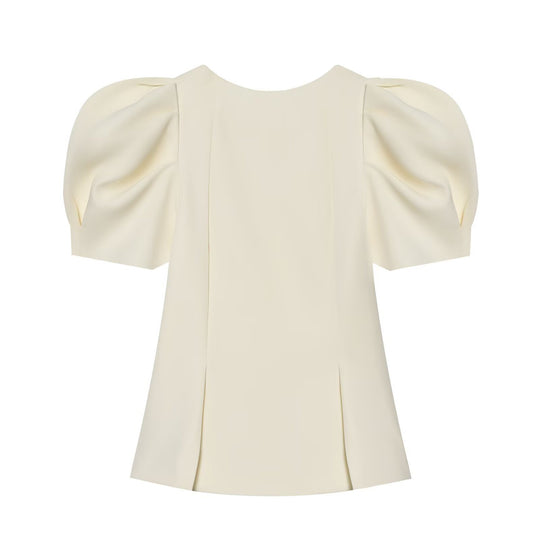 Damenbluse mit Puffärmeln und elegantem Schnitt EB