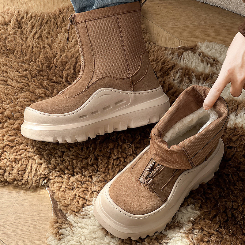 Damen Winterboots mit komfortabler Fütterung und rutschfester Sohle EB