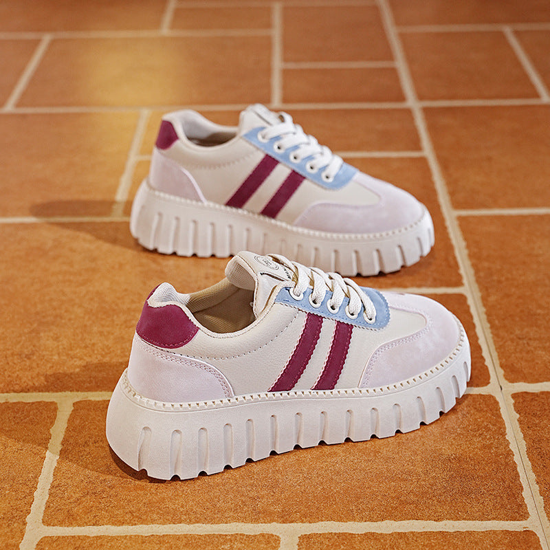 Damen Chunky Sneakers mit verstärktem Komfort und rutschfester Sohle EB