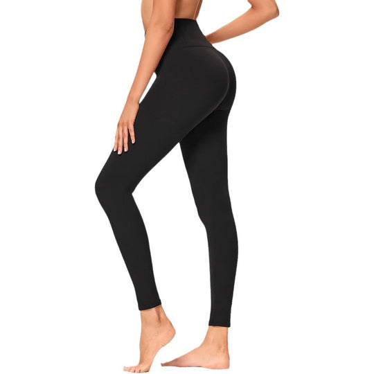 Damen Hochtaillierte Sportleggings EB