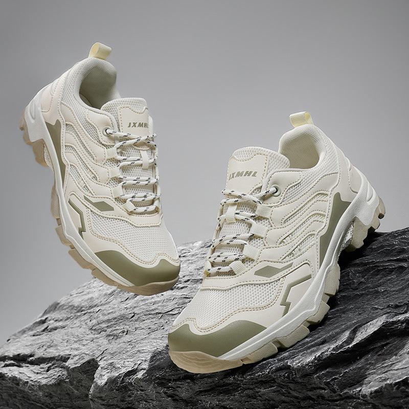 Damen Sportliche Trail Schuhe mit atmungsaktiver Mesh-Oberfläche und rutschfester Sohle EB