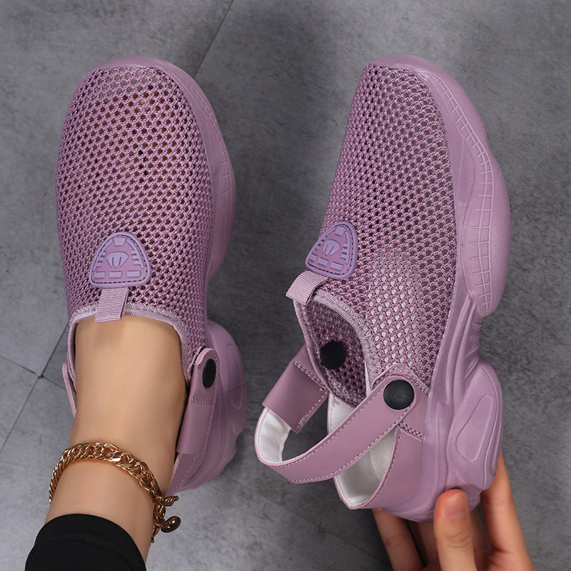 Damen Atmungsaktive Freizeitschuhe mit rutschfester Sohle EB