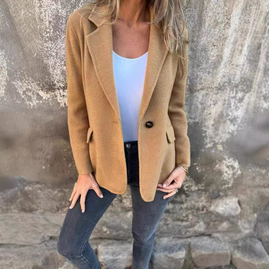 Damen Eleganter und bequemer Blazer mit hochwertigen Materialien EB