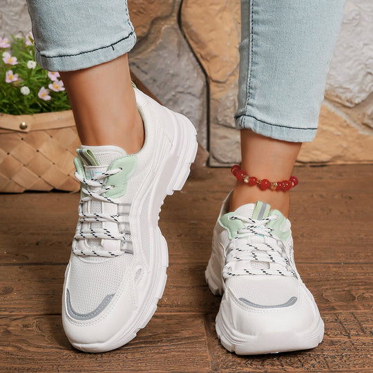 Damen Sneakers mit atmungsaktiver Mesh-Oberfläche und innovativem Dämpfungssystem EB