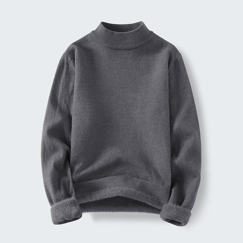 Damen Kuscheliger Stehkragenpullover EB
