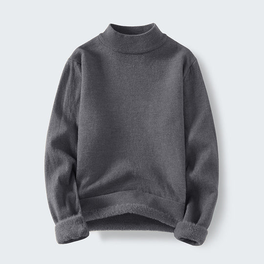 Damen Kuscheliger Stehkragenpullover EB