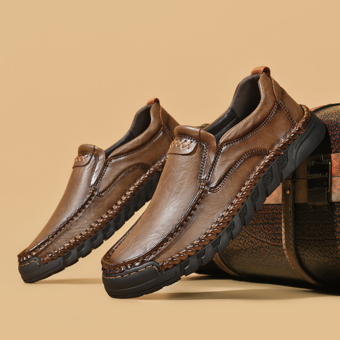 Herren Bequeme Mokassins mit flexibler Sohle und hochwertigen Details EB