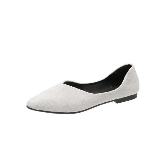 Damen Ballerinas im eleganten, minimalistischen Design mit spitzer Zehenpartie EB