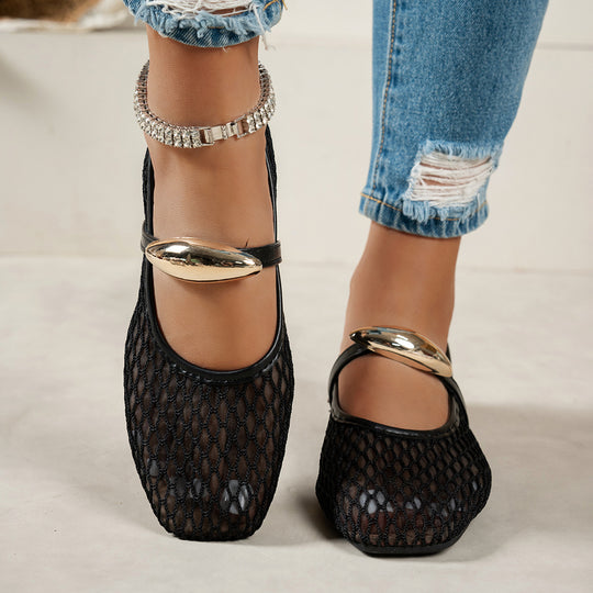 Damen Elegante Spitzenschuhe mit dekorativen Schleifen und funkelnden Akzenten EB
