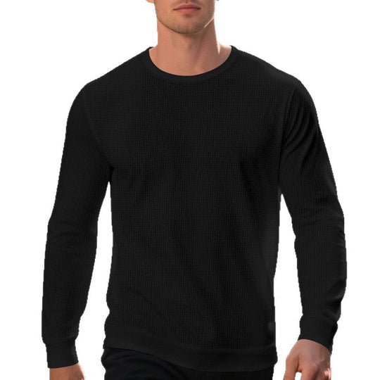 Herren hochwertiger Langarmpullover EB