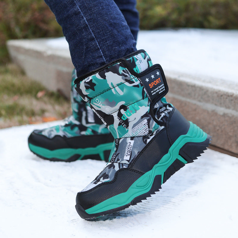 Damen Sportliche Winterstiefel mit rutschfester Sohle und isolierendem Futter EB