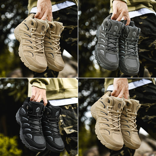 Damen Hochwertige Outdoor-Schnürboots mit wasserabweisendem Obermaterial und rutschfester Sohle EB