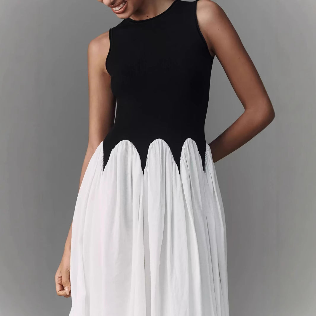 Damen Elegantes Maxikleid mit raffiniertem Cut-Out-Design EB