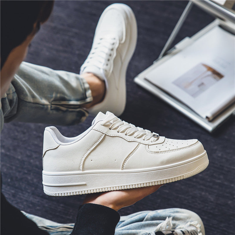 Damen lässige Ledersneaker EB