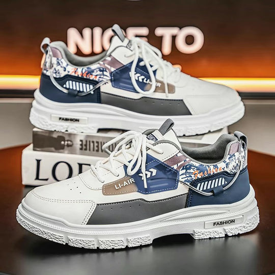 Damen Modische Sneakers mit sportlichem Design und komfortabler Dämpfung EB