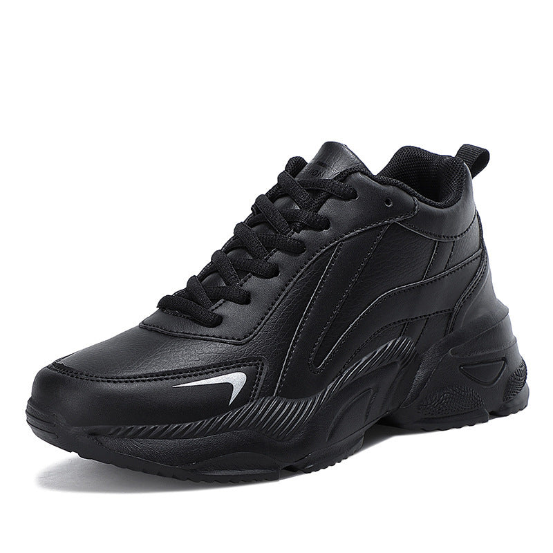 Damen Sportliche Sneaker aus hochwertigem Kunstleder mit dämpfender Sohle EB