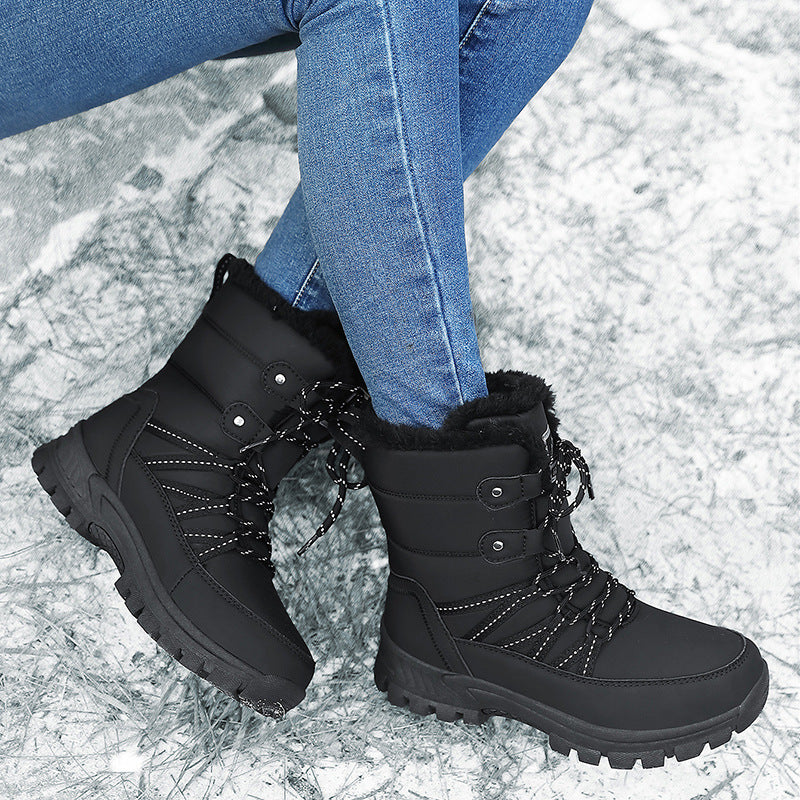 Damen Winterstiefel mit isolierender Fütterung und rutschfester Sohle EB 1770350024