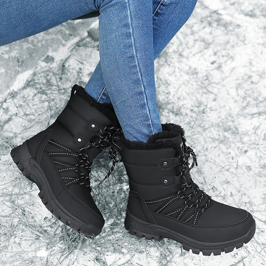 Damen Winterstiefel mit isolierender Fütterung und rutschfester Sohle EB 1770350024