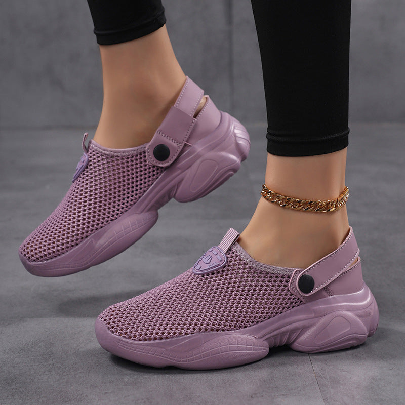 Damen Atmungsaktive Freizeitschuhe mit rutschfester Sohle EB