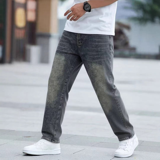 Herren lässige Jeans mit einzigartigem Design EB