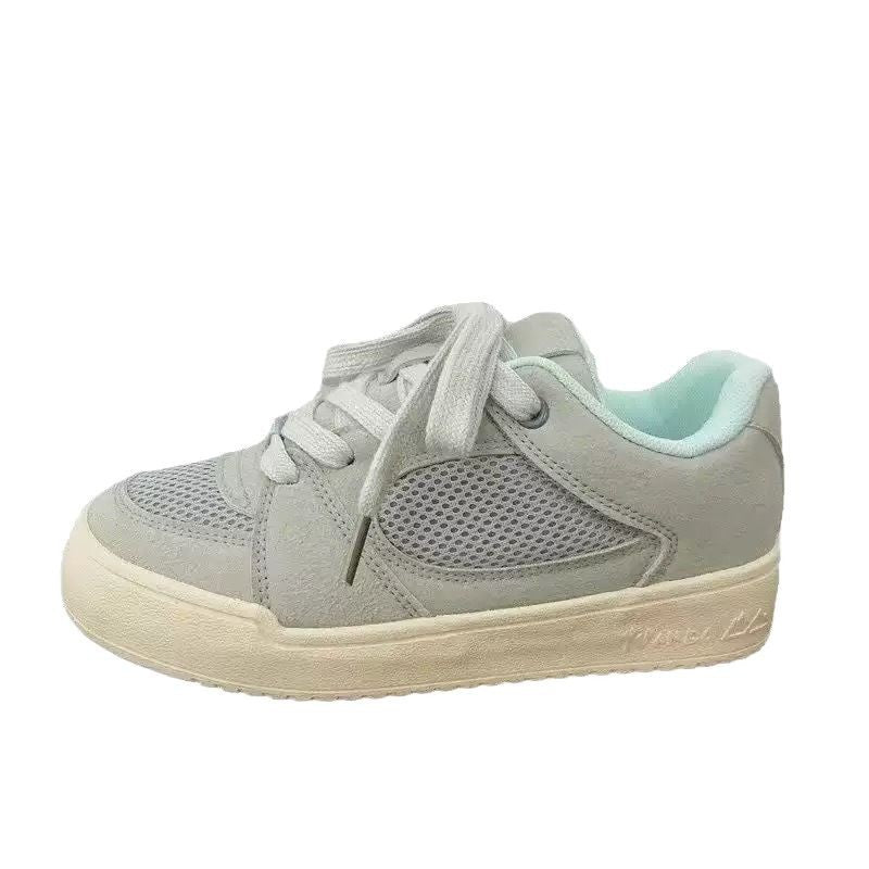 Damen Sportliche Sneakers mit atmungsaktiver Textiloberfläche und bequemer Dämpfung EB