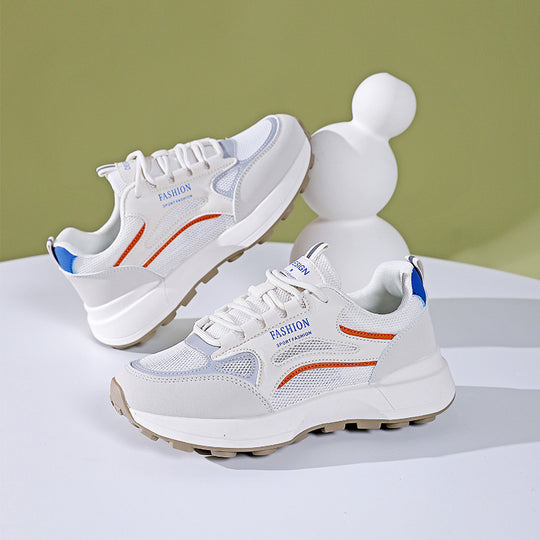 Damen Sportliche Sneakers mit dämpfendem Komfort und atmungsaktivem Mesh-EB