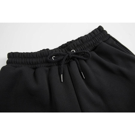 Damen Bequeme Sporthose mit elastischem Bund und Seitentaschen EB