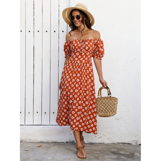 Damen Maxikleid im luftigen Boho-Stil EB