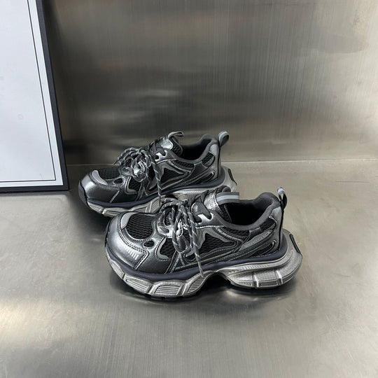 Damen Dynamische Sportsneakers mit atmungsaktivem Mesh und stoßdämpfendem Komfort EB