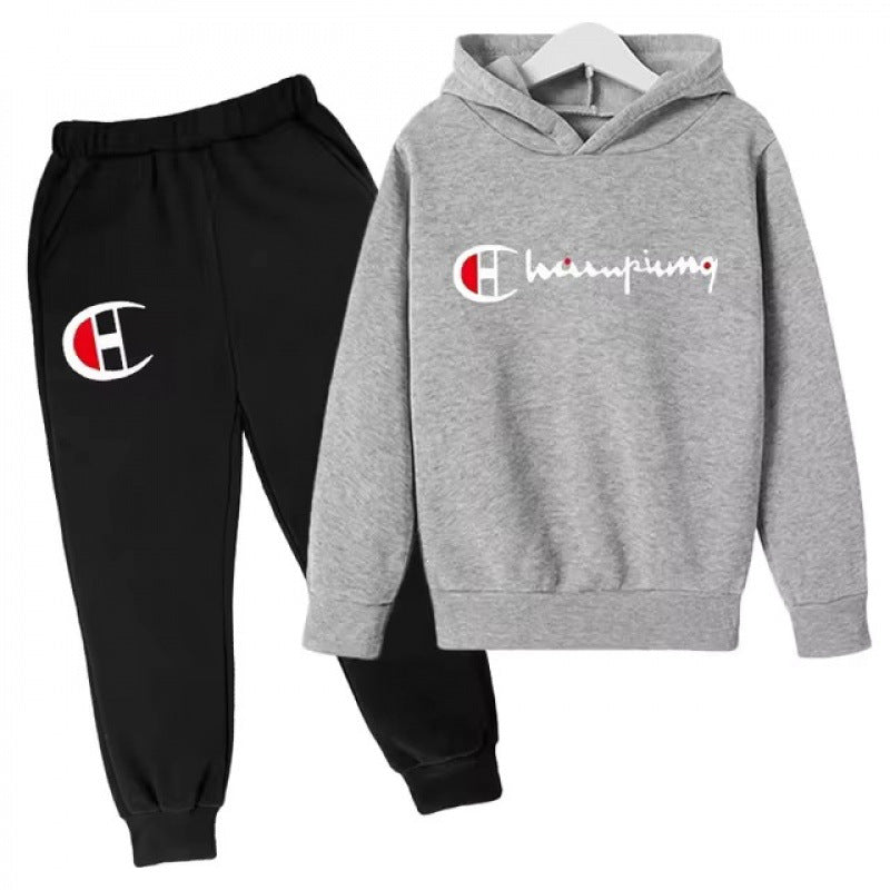 Unisex nan Kapuzenpullover mit Jogginghose Freizeitset EB