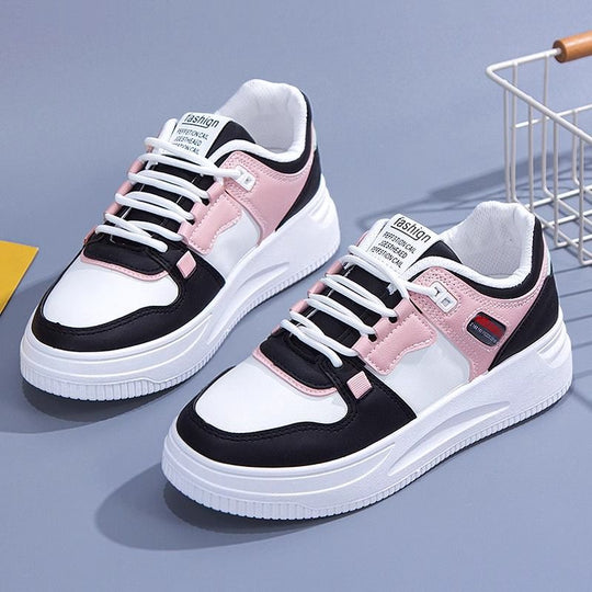 Damen Sportliche Sneakers mit ergonomischer Dämpfung und atmungsaktivem Obermaterial EB