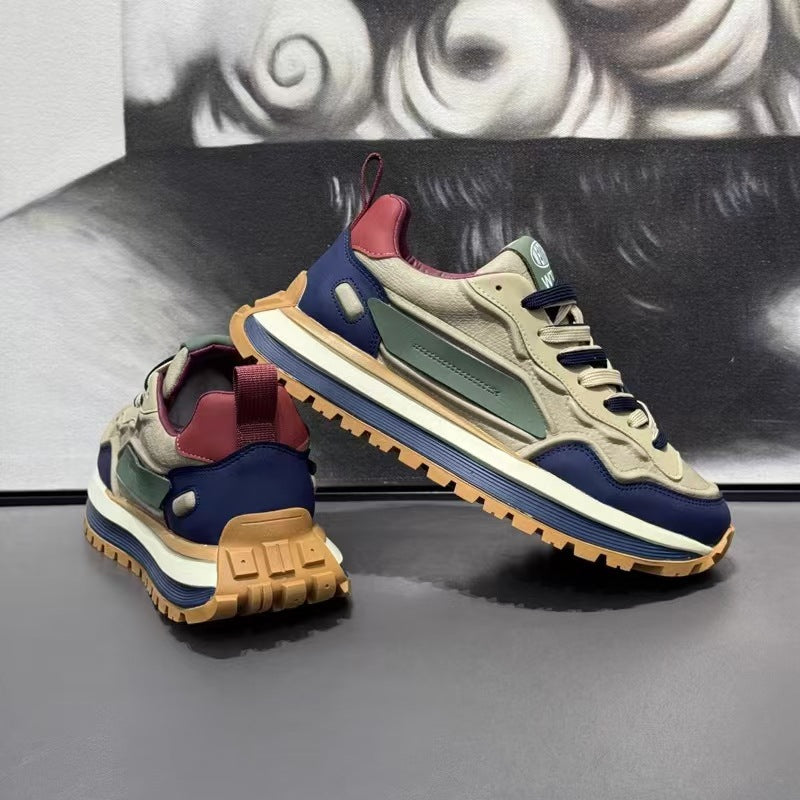 Herren Sportliche Sneaker mit dämpfender Sohle und atmungsaktivem Obermaterial EB