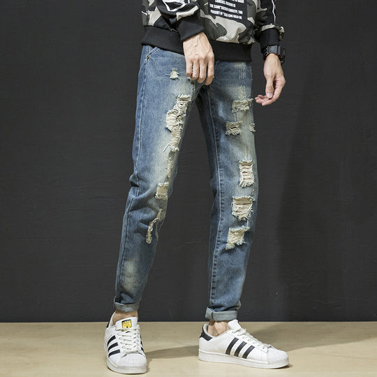 Herren Destroyed Jeans EB