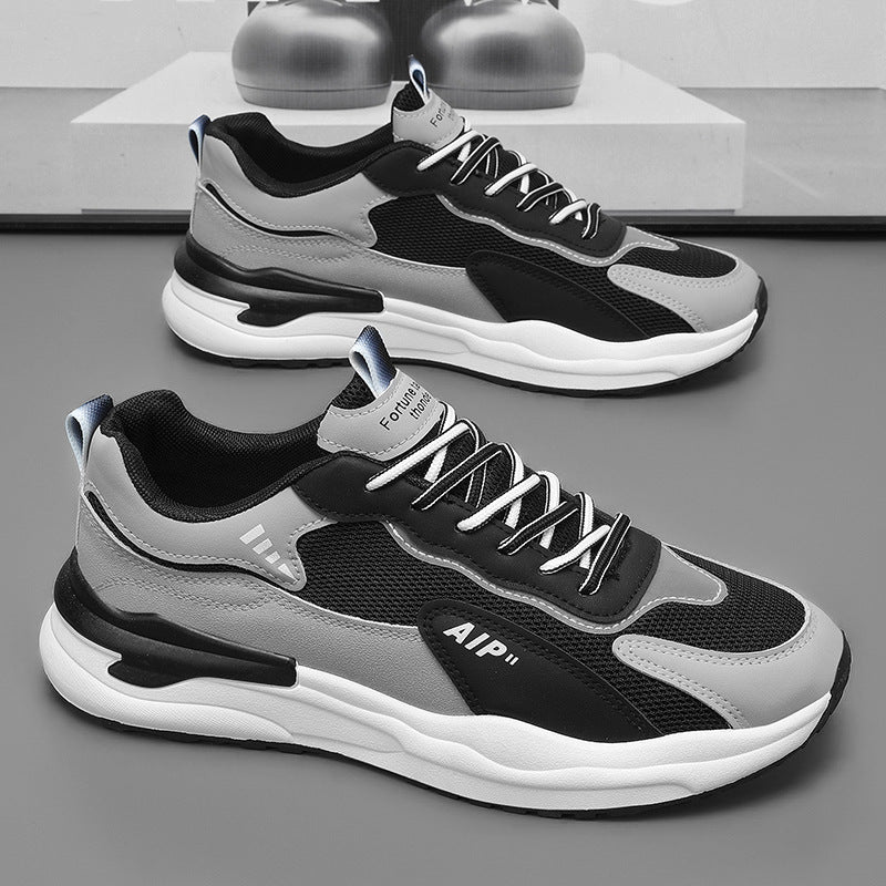 Damen Sportliche Sneakers mit atmungsaktiver Netz-Oberfläche und komfortabler Dämpfung EB