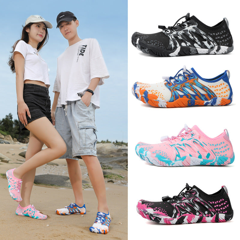 Damen Aqua-Sport-Schuhe mit innovativem Schnellschnürsystem und rutschfester Sohle EB