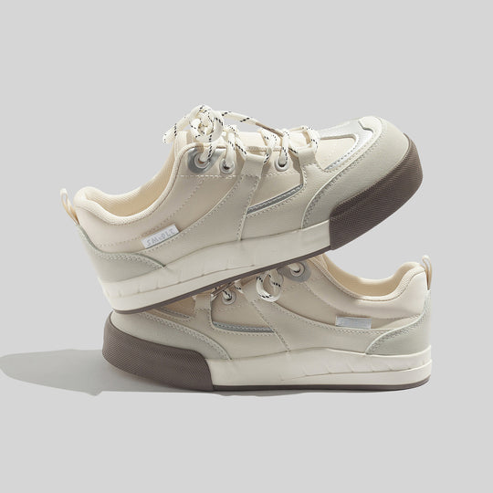 Damen Sportliche Freizeitschuhe mit rutschfester Gummisohle und atmungsaktiver Oberflächenstruktur EB