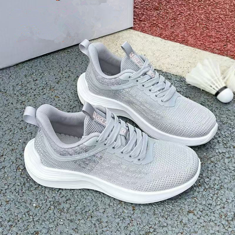 Damen Hochperformante Sport Sneakers mit atmungsaktivem Strick-Obermaterial EB